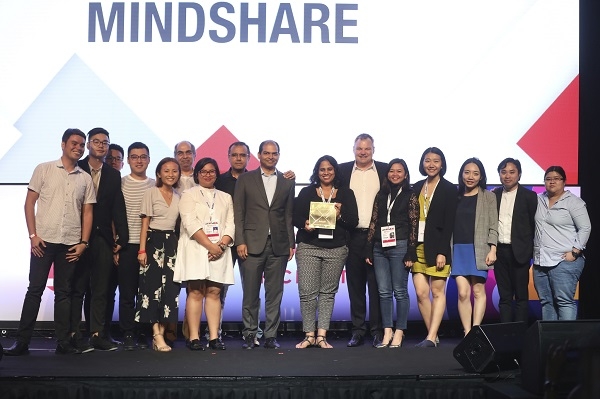 2018 '탠그램 어워즈(Tangrams Awards)'에서 올해의 네트워크 에이전시(Network Agency of the Year)로 선정된 마인드쉐어(Mindshare). ⓒCannesLions
