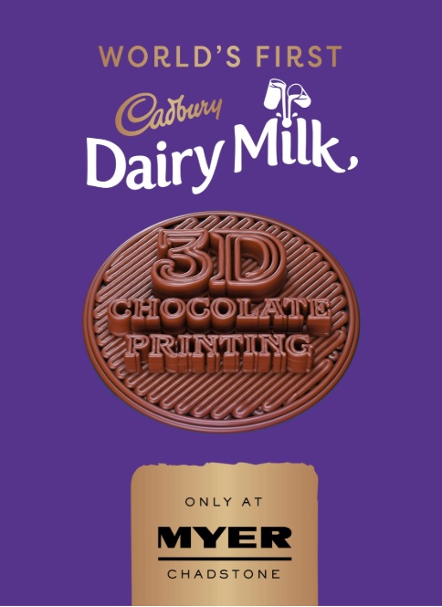 캐드버리, 호주서 초콜릿 3D 프린터 첫 선. ⓒ캐드버리