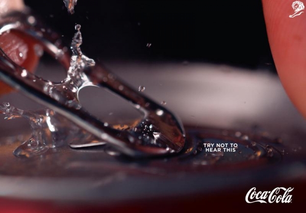 2019 칸 라이언즈 인쇄 및 출판 부문 골드라이언즈 수상작 'The Coke Hear Campaign'. ⓒCannes Lions